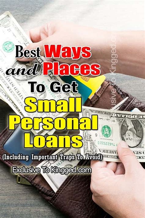 Best Places To Get Small Loan